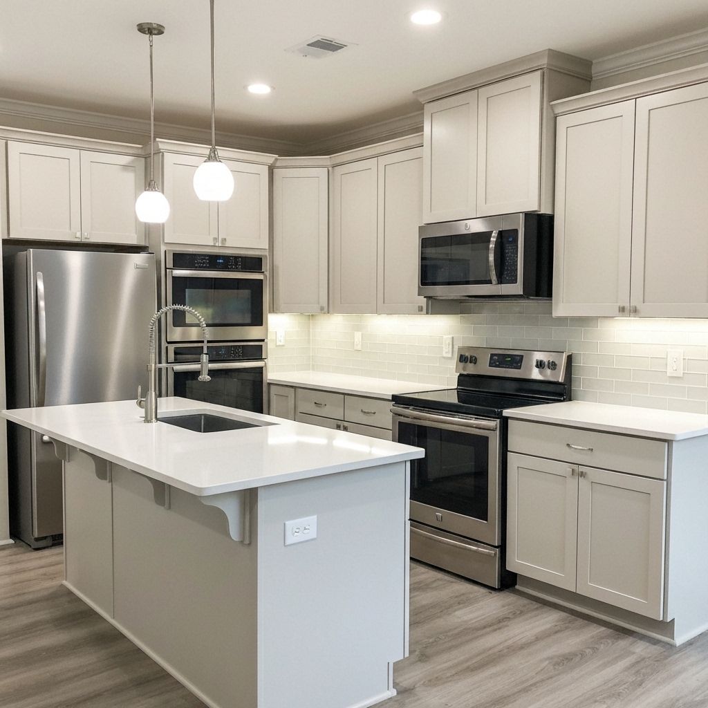 After: Kitchen Water Damage